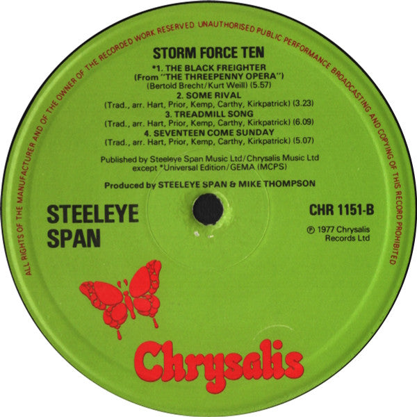 Steeleye Span : Storm Force Ten (LP, Album)