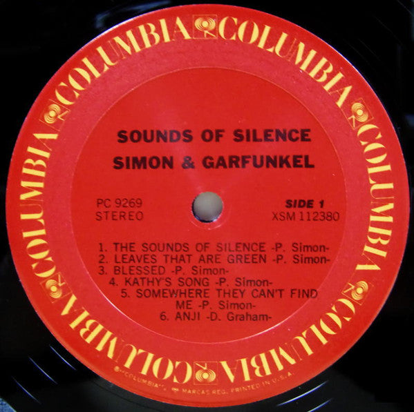 Simon & Garfunkel : Sounds Of Silence (LP, Album, RE)