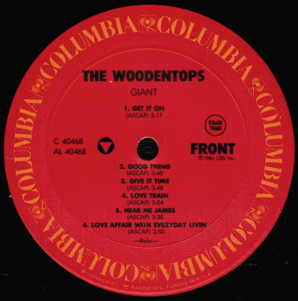 The Woodentops : Giant (LP, Album, Car)