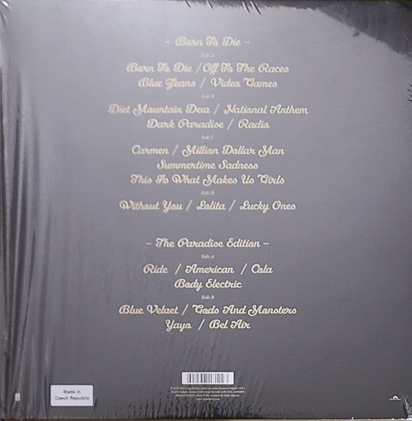 Lana Del Rey : Born To Die (The Paradise Edition) (LP, MiniAlbum, RE, Sli)