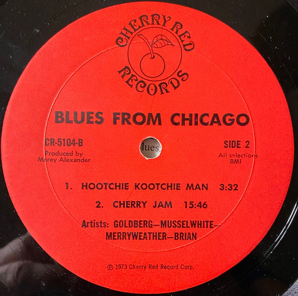 Harvey Mandel, Barry Goldberg, Charlie Musselwhite : Blues From Chicago (LP, Album, RP)