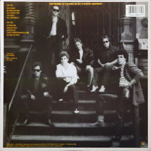 Billy Joel : An Innocent Man (LP, Album, RM, Hal)