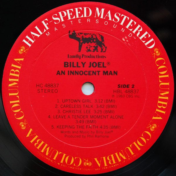 Billy Joel : An Innocent Man (LP, Album, RM, Hal)