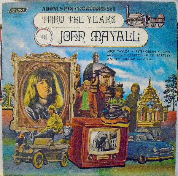 John Mayall : Thru The Years (2xLP, Comp, Aud)