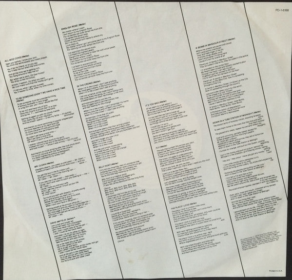 The Jam : All Mod Cons (LP, Album, Promo, Mon)