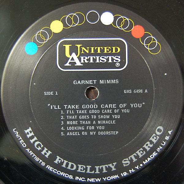 Garnet Mimms : I'll Take Good Care Of You (LP, Album)