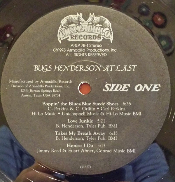 The Bugs Henderson Group : At Last (LP)