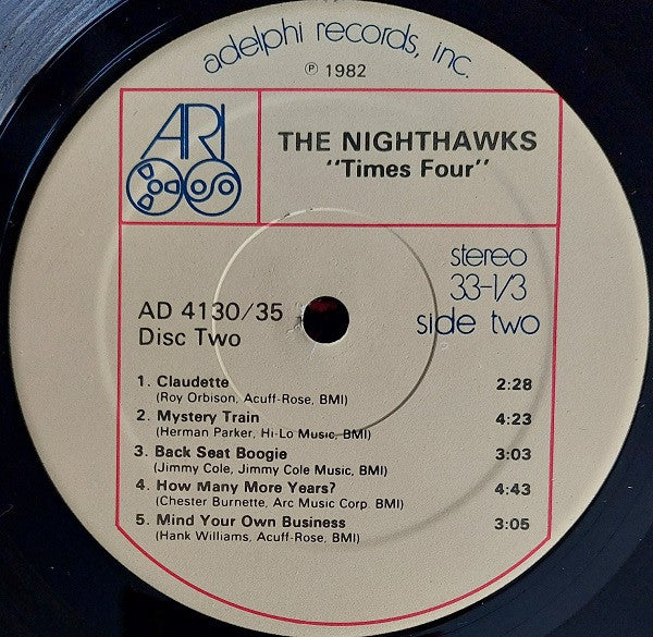 The Nighthawks (3) : Times Four (2xLP, Album)