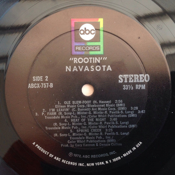 Navasota : Rootin' (LP, Album)