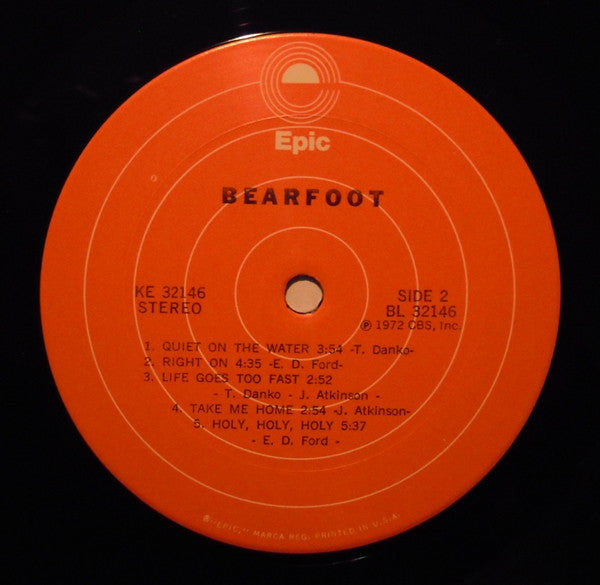 Bearfoot : Bearfoot (LP, Album, Jac)