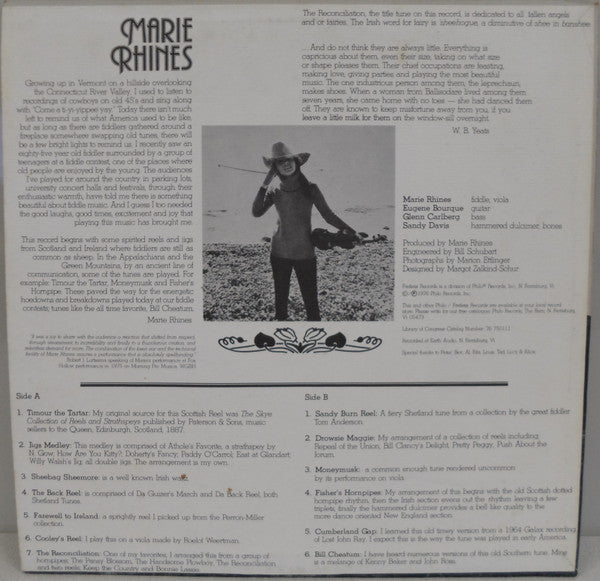 Marie Rhines : The Reconciliation (LP, Album)