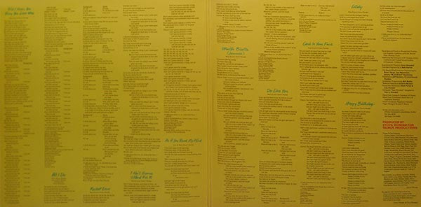 Stevie Wonder : Hotter Than July (LP, Album, Gat)