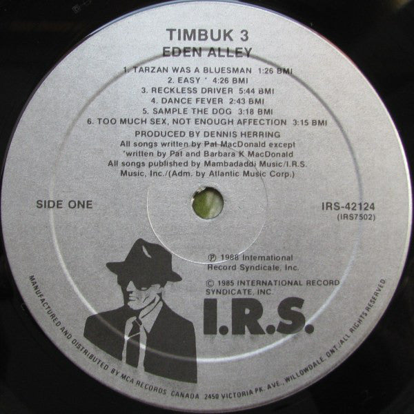 Timbuk 3 : Eden Alley (LP, Album)