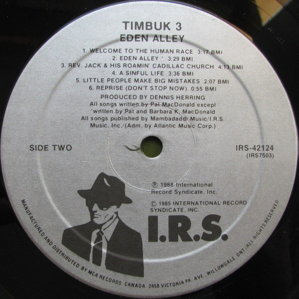 Timbuk 3 : Eden Alley (LP, Album)