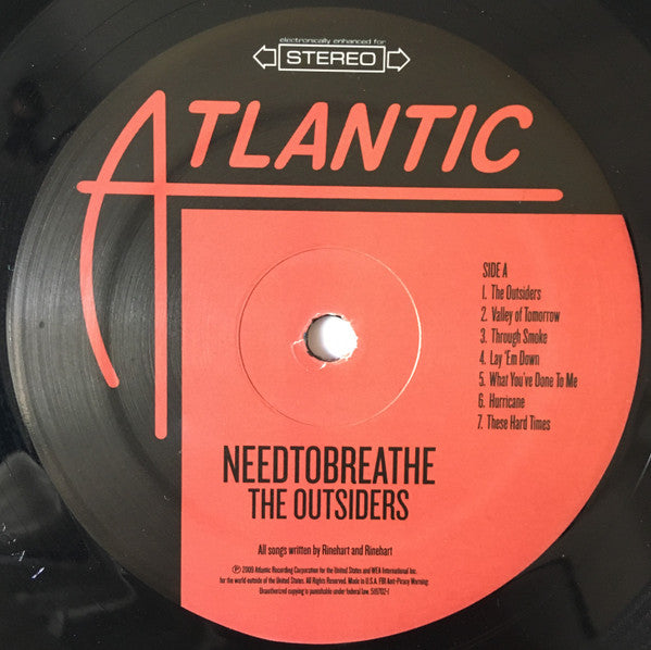 NEEDTOBREATHE : The Outsiders (LP, Album)