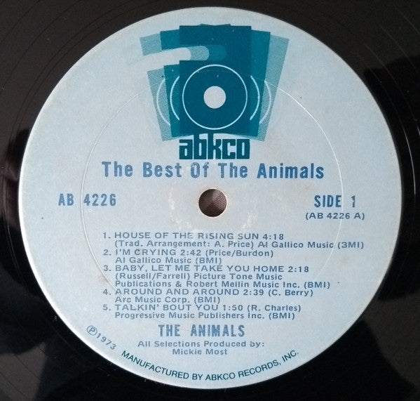 The Animals : Best Of The Animals (2xLP, Comp, Gat)