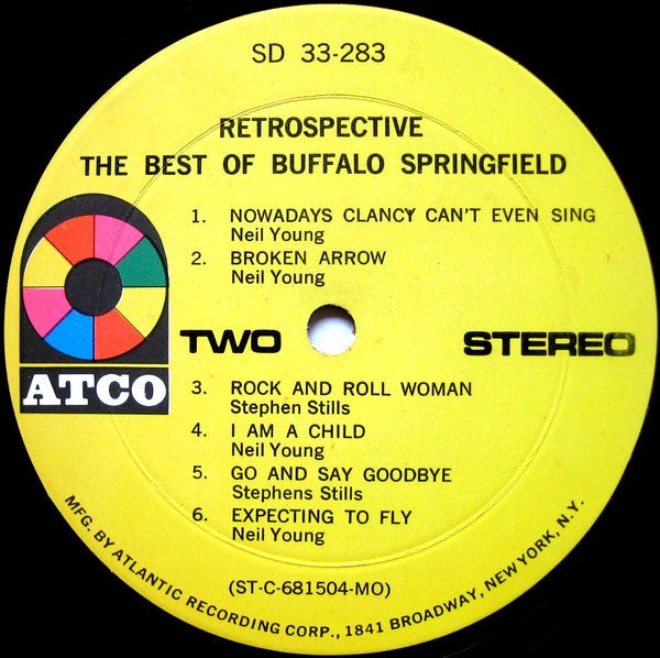 Buffalo Springfield : Retrospective - The Best Of Buffalo Springfield (LP, Comp, MO )