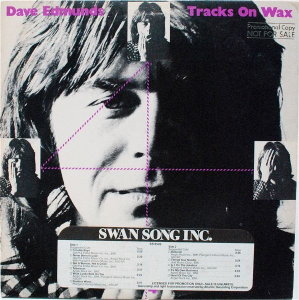 Dave Edmunds : Tracks On Wax 4 (LP, Album, PR )
