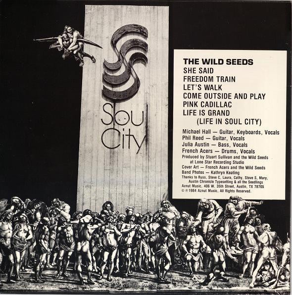 Wild Seeds : Life Is Grand (Life In Soul City) (12", EP)
