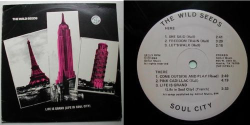 Wild Seeds : Life Is Grand (Life In Soul City) (12", EP)