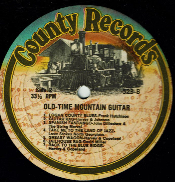 Various : Old-Time Mountain Guitar (Finger-Style Guitar 1926-1930) (LP, Comp)