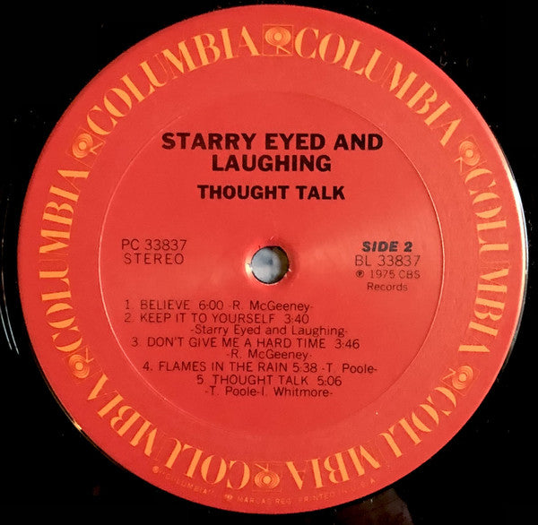 Starry Eyed And Laughing : Thought Talk (LP, Album)
