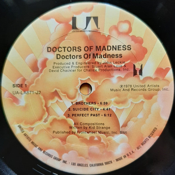 Doctors Of Madness : Doctors Of Madness (2xLP, Comp, Aut)