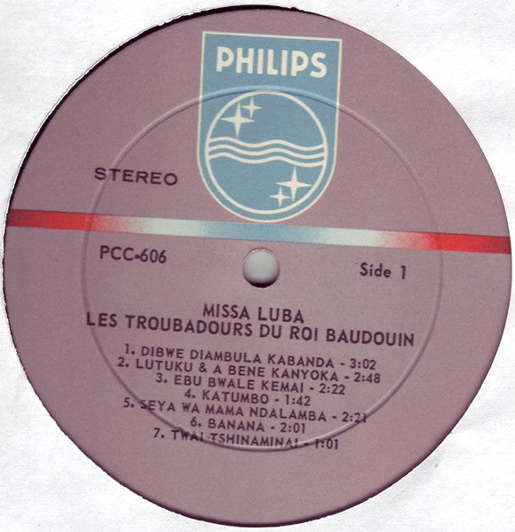 Les Troubadours Du Roi Baudouin : Missa Luba (LP, Album, RE, Gat)