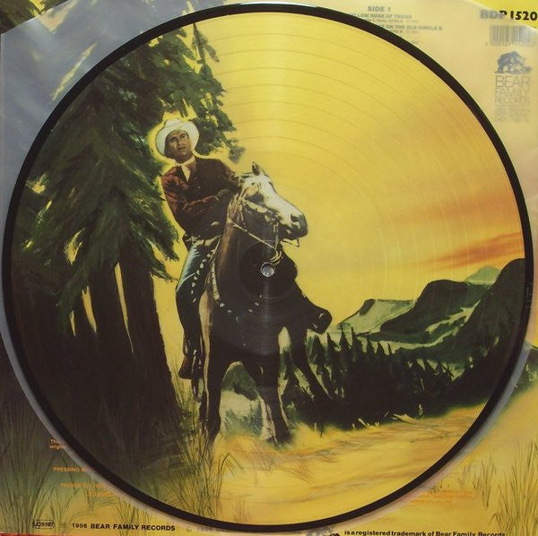 Gene Autry : Yellow Rose Of Texas (LP, Comp, Pic)