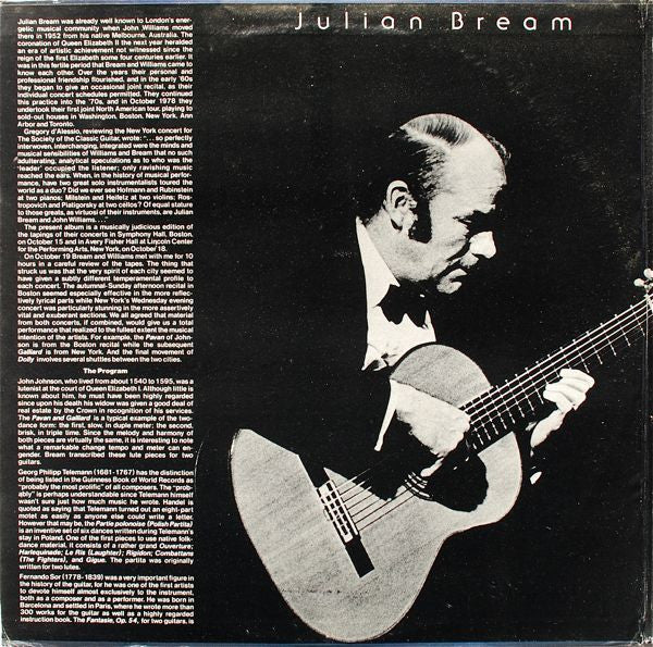 Julian Bream & John Williams (7) : "Live" (2xLP, Album)