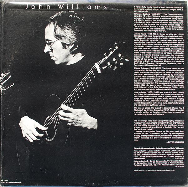 Julian Bream & John Williams (7) : "Live" (2xLP, Album)