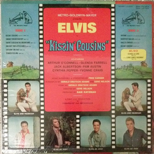 Elvis Presley : Kissin' Cousins (LP, Album, Mono, Ind)