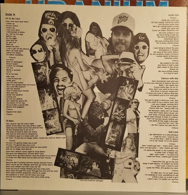 Uranium Savages : Trust Us (LP, Album, Blu)
