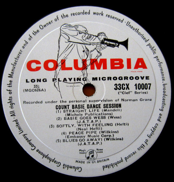 Count Basie : Count Basie Dance Session (LP, Mono, RP, XT)