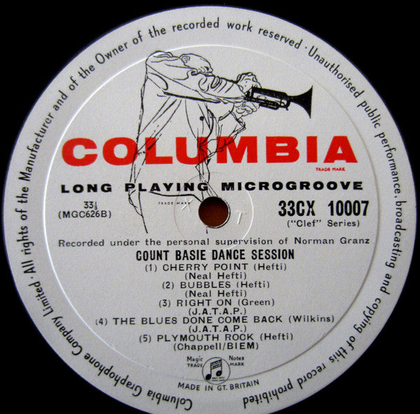 Count Basie : Count Basie Dance Session (LP, Mono, RP, XT)