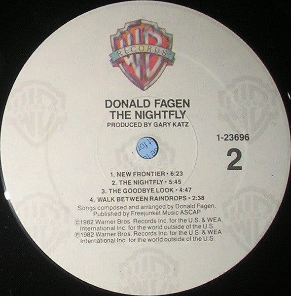 Donald Fagen : The Nightfly (LP, Album, RE)