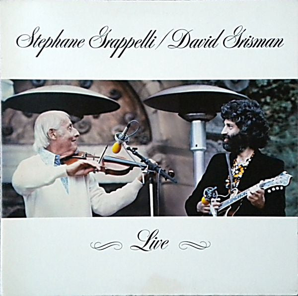Stéphane Grappelli / David Grisman : Live (LP, Gat)