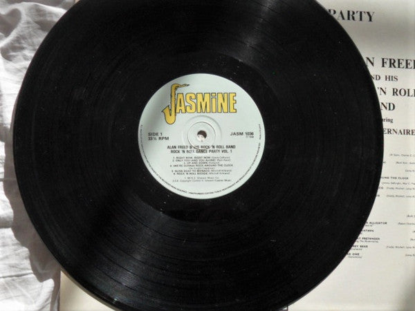 Alan Freed & His Rock 'n' Roll Band Featuring The Modernaires : Rock 'N Roll Dance Party Vol.1 (LP, Mono, RE)