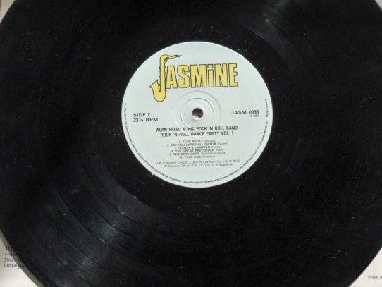 Alan Freed & His Rock 'n' Roll Band Featuring The Modernaires : Rock 'N Roll Dance Party Vol.1 (LP, Mono, RE)