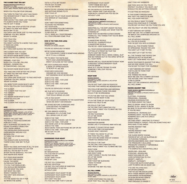 Missing Persons : Rhyme & Reason (LP, Album, Jac)