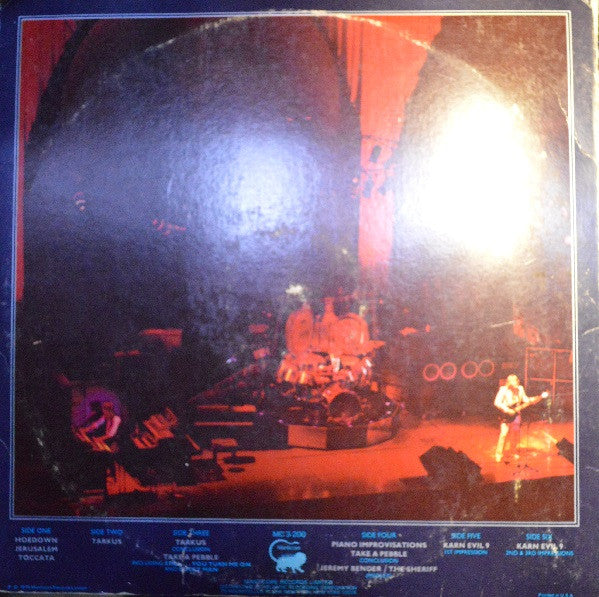 Emerson, Lake & Palmer : Welcome Back My Friends To The Show That Never Ends - Ladies And Gentlemen (3xLP, Album, RE, SP )