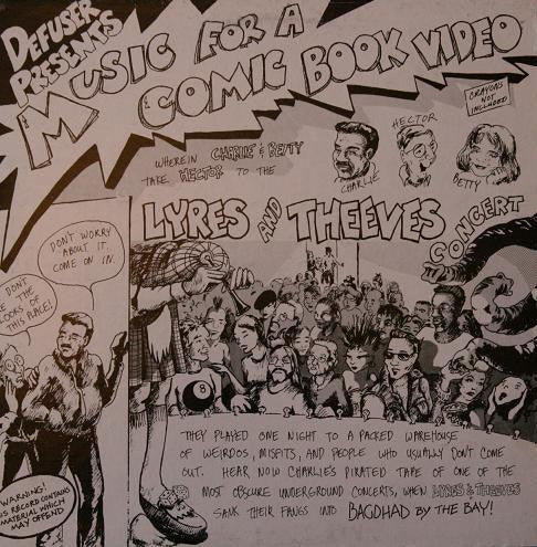 Defuser : Music For A Comic Book Video (LP)
