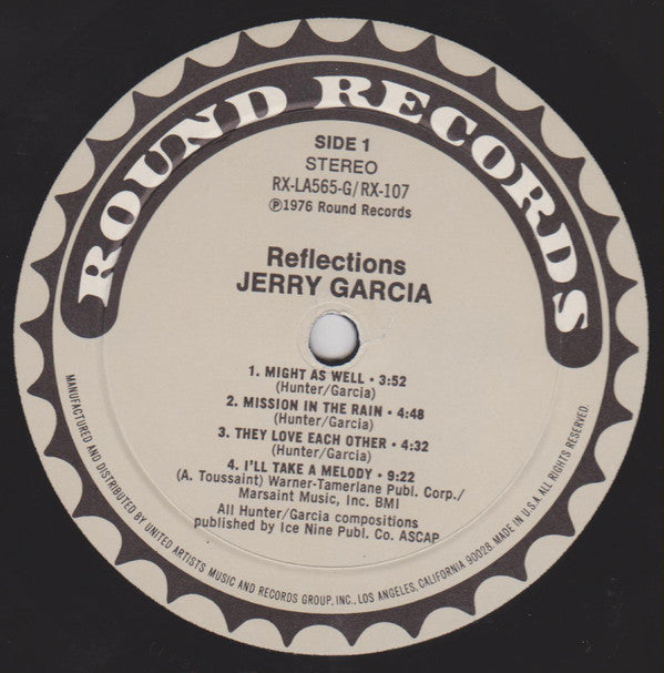 Jerry Garcia : Reflections (LP, Album)