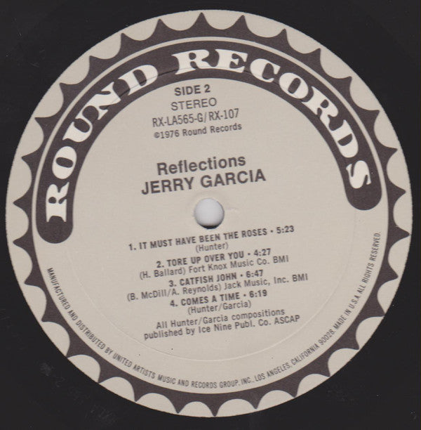 Jerry Garcia : Reflections (LP, Album)