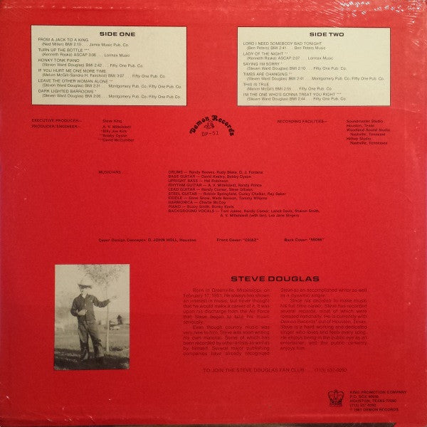 Steve Douglas (5) : Steve Douglas (LP, Album)