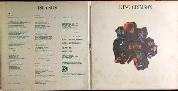 King Crimson : Islands (LP, Album, RI )