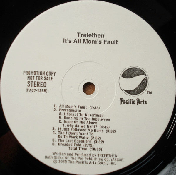 Tom Trefethen : Am I Stupid Or Am I Great? (LP, Album, Promo)
