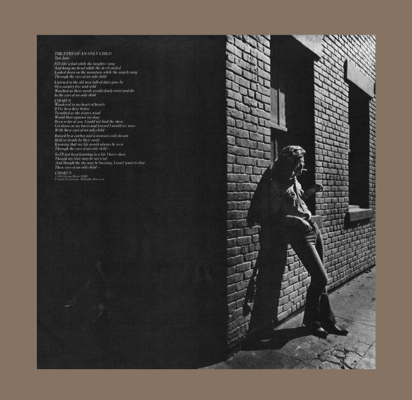 Tom Jans : The Eyes Of An Only Child (LP, Album, Promo)