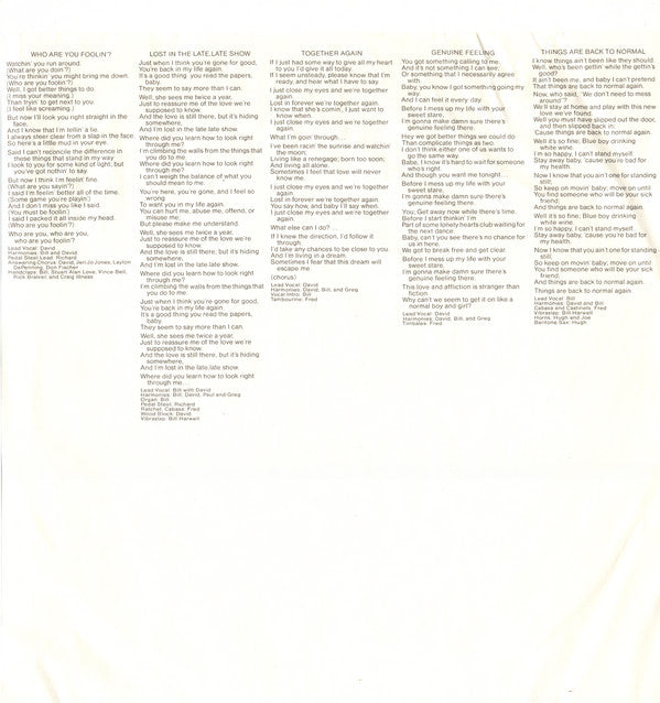 Traveler (3) : Lost In The Late Late Show (LP)