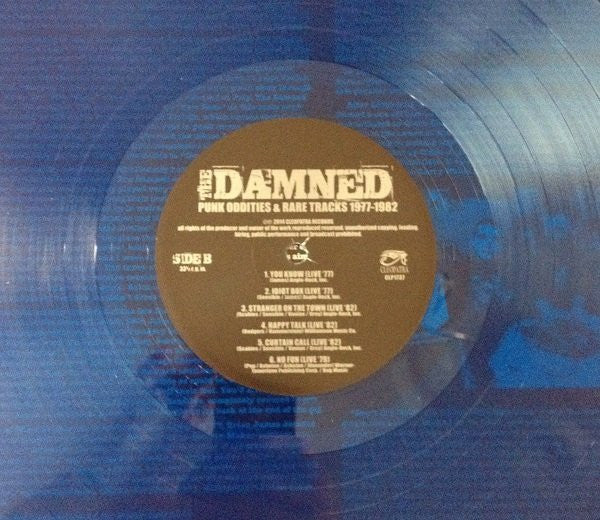 The Damned : Punk Oddities & Rare Tracks 1977-1982 (LP, Comp, Blu)